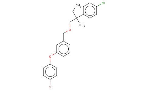 3-(4-BROMOPHENOXY)BENZYL 2-(4-CHLOROPHENYL)-2-ETHYLPROPYL ETHER